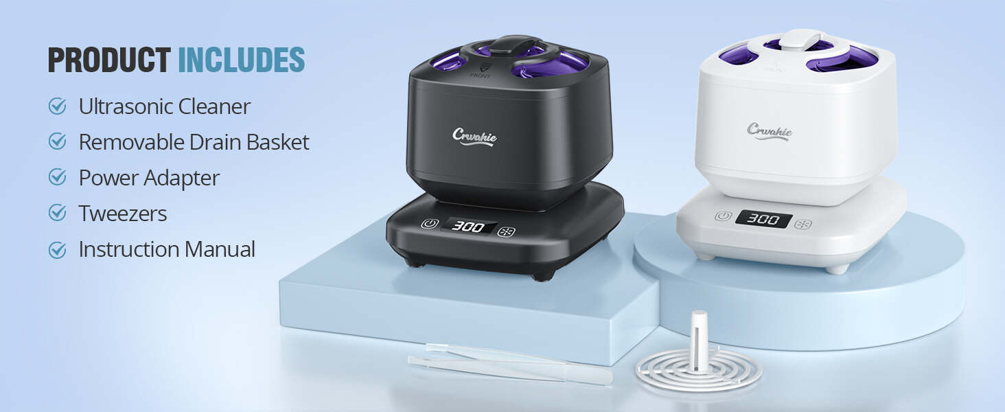 dental pod ultrasonic cleaner for retainers