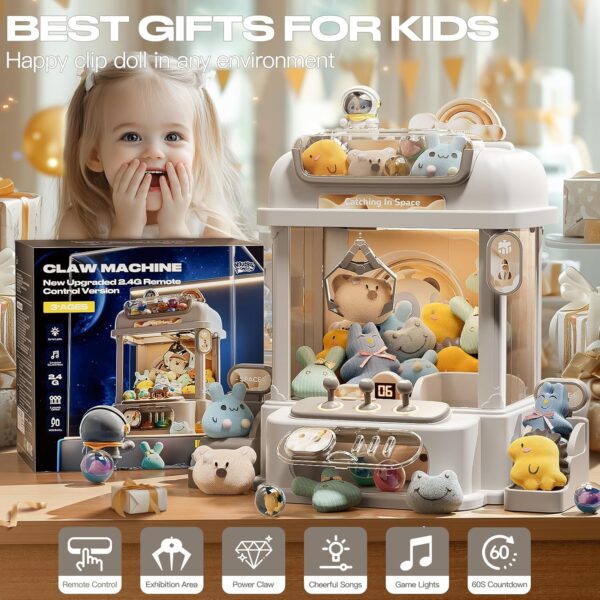 Children's Mini Claw Machine - With Detachable Controller