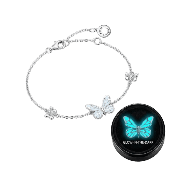 2026 Limited Edition Luminous Butterfly Bracelet - Azure Glow